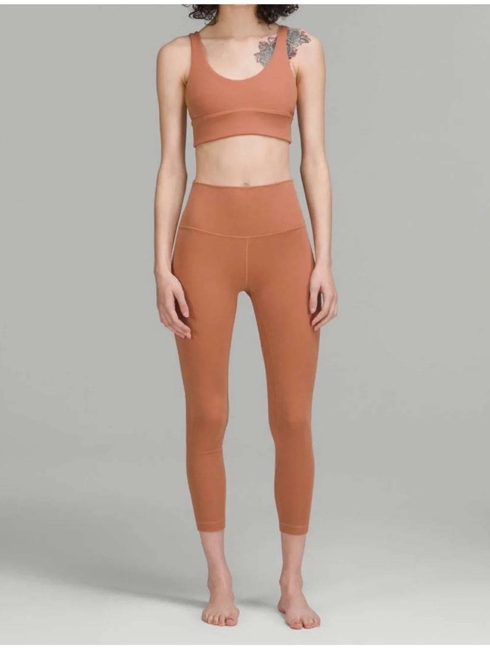 Lululemon Align High Rise Pant 25” Dusty Clay Size 4 W5CTCS